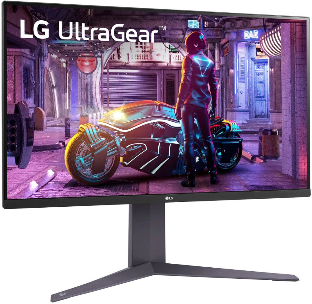 LG - UltraGear 32" LED UHD 1-ms FreeSync Monitor with HDR 10 (DisplayPort, HDMI, USB) - Black-Black