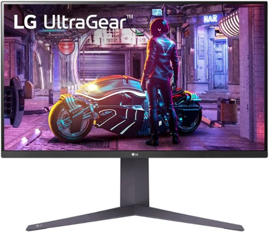 LG - UltraGear 32" LED UHD 1-ms FreeSync Monitor with HDR 10 (DisplayPort, HDMI, USB) - Black-Black
