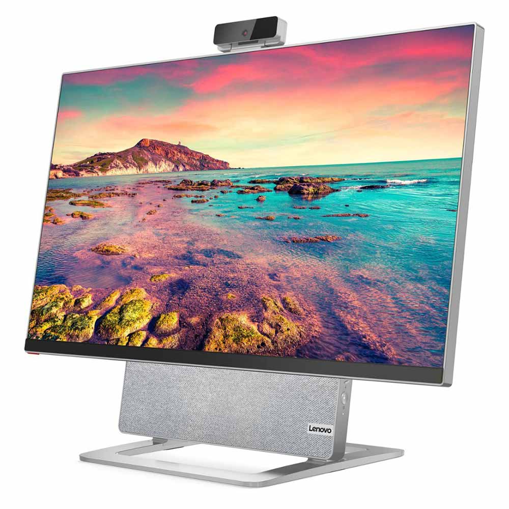 Lenovo - Yoga AIO 7 27" Touch-Screen All-In-One - AMD Ryzen 7 - 16GB Memory - AMD Radeon RX 6600M - 512GB SSD - Cloud Grey with Moon White-AMD Ryzen 7 5000 Series-16 GB Memory-512 GB-Cloud Grey with Moon White