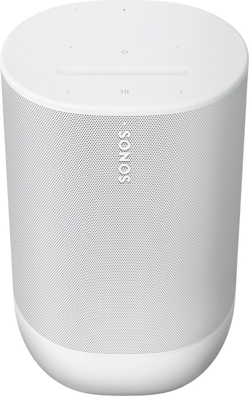 Sonos - Move 2 Speaker (Each) - White-White