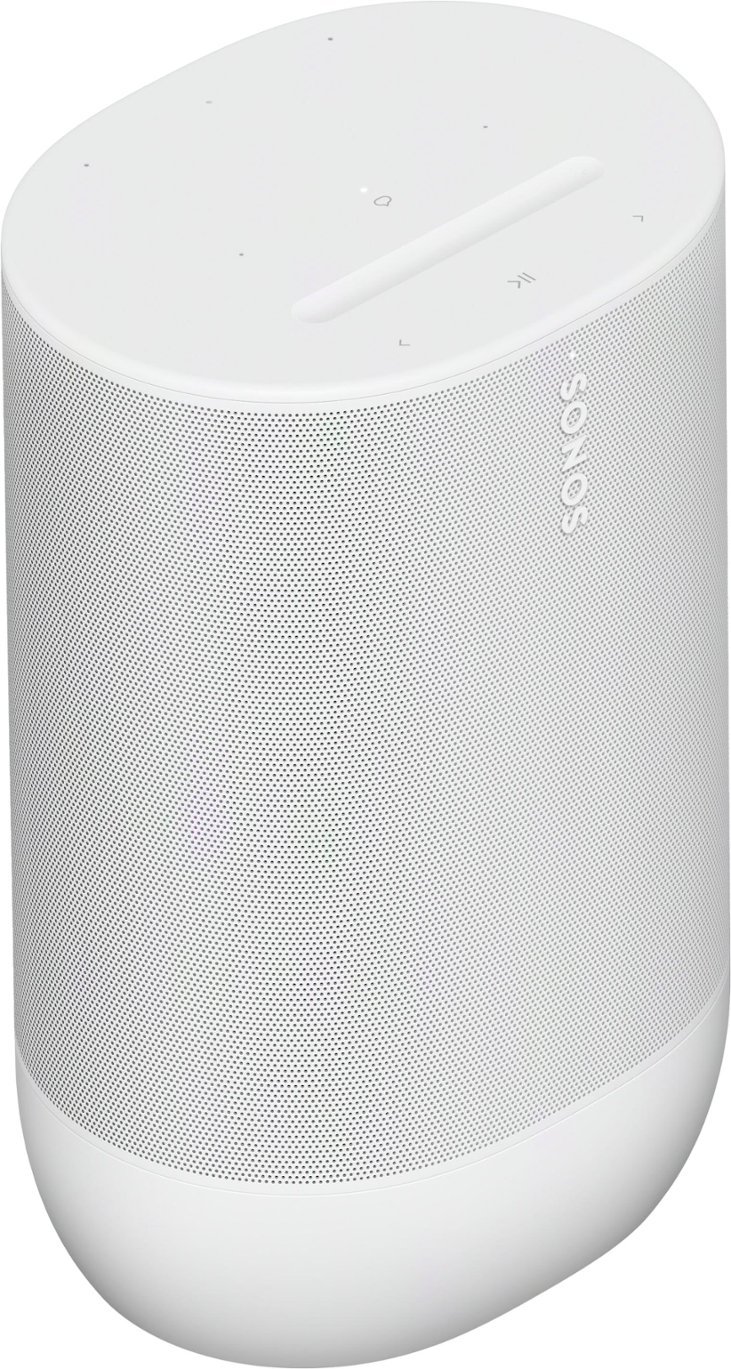 Sonos - Move 2 Speaker (Each) - White-White