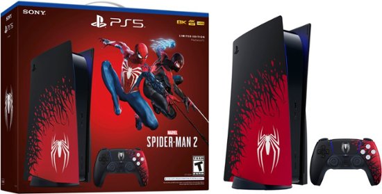 Sony - PlayStation 5 Console – Marvel’s Spider-Man 2 Limited Edition Bundle - Multi-Multi