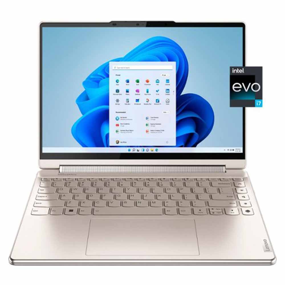 Lenovo - Yoga 9i 2-in-1 14" 2.8K OLED Touch Laptop with Pen - Intel Evo Platform - Core i7-1360P with 16GB Memory - 512GB SSD - Oatmeal-14-Intel 13th Generation Core i7 Evo Platform-16 GB Memory-512 GB-Oatmeal