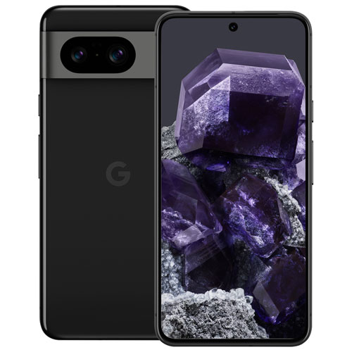 Google Pixel 8 128GB - Obsidian - Unlocked-8 GB Memory-128 GB-Obsidian