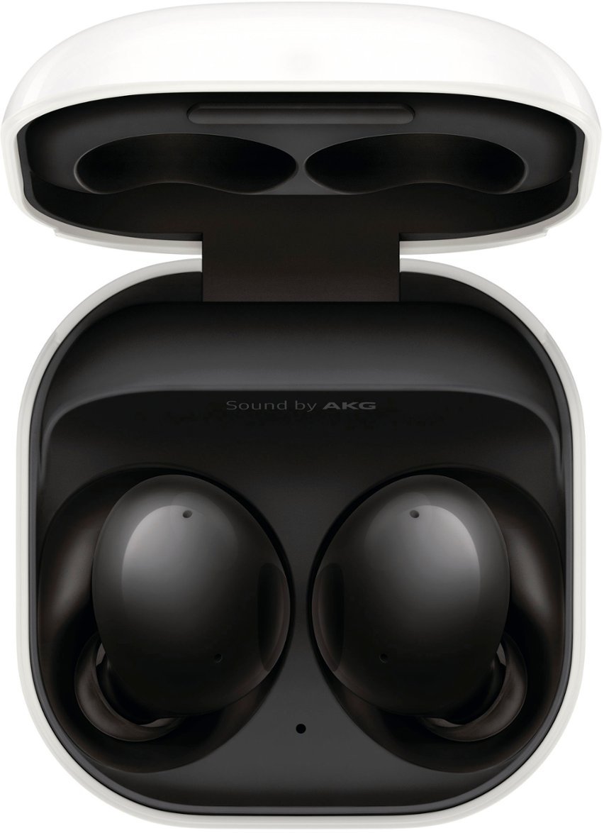 Samsung - Galaxy Buds2 True Wireless Earbud Headphones - Phantom Black-Phantom Black