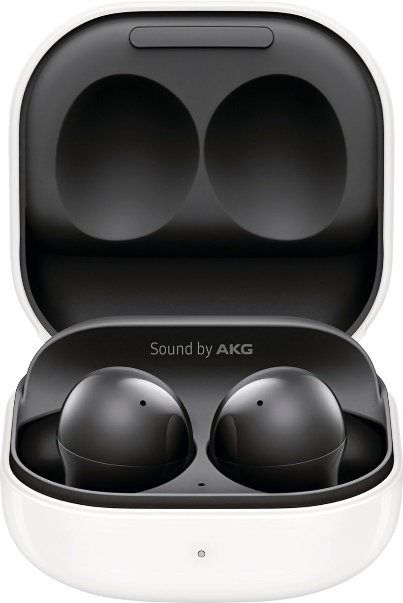 Samsung - Galaxy Buds2 True Wireless Earbud Headphones - Phantom Black-Phantom Black