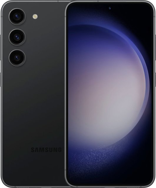 Samsung - Galaxy S23+ 256GB (Unlocked) - Phantom Black-8 GB Memory-256 GB-Phantom Black