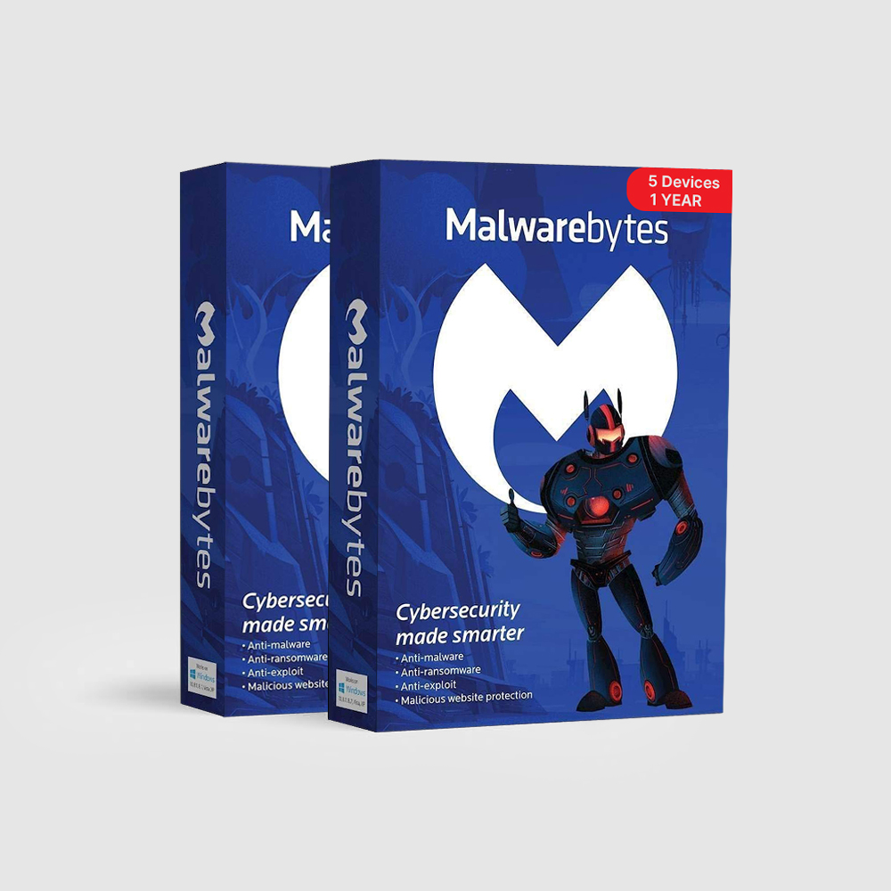 Malwarebytes Premium + Privacy VPN - 5 Devices