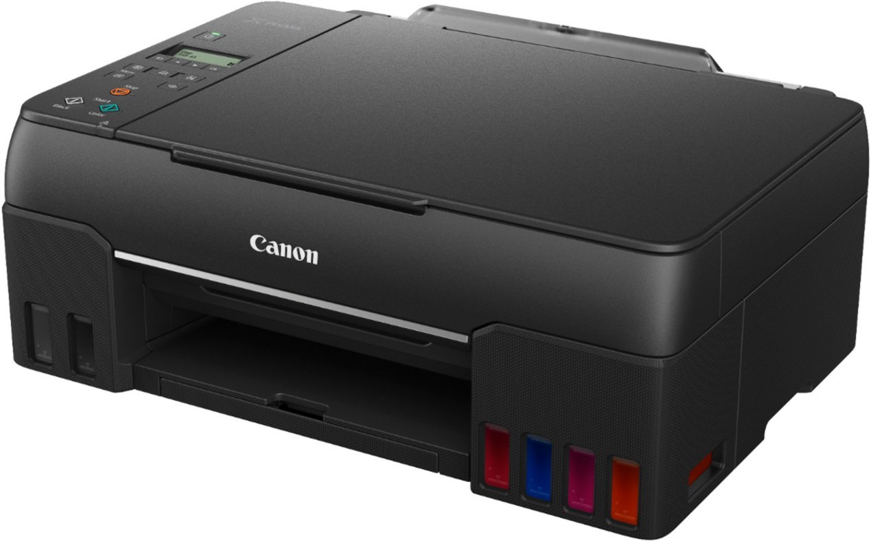 Canon - PIXMA Mega Tank G620 Wireless All-In-One Inkjet Printer - Black-Black
