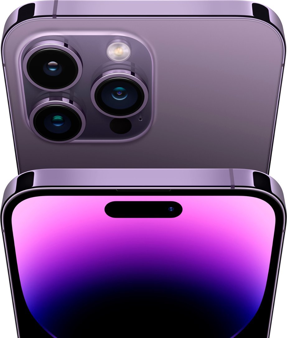 Apple - iPhone 14 Pro 128GB - Deep Purple (Verizon)-128 GB-Deep Purple