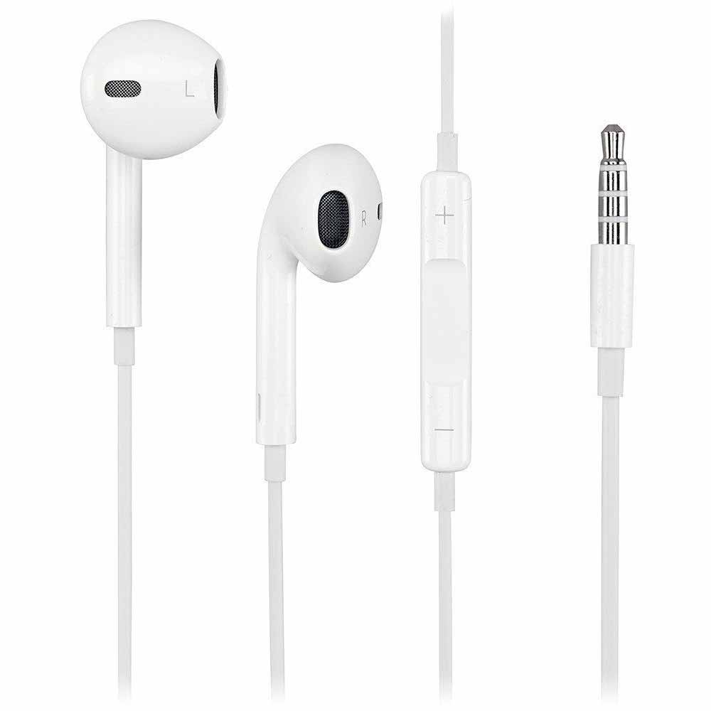 Apple Earpods With 3.5Mm Plug White-White