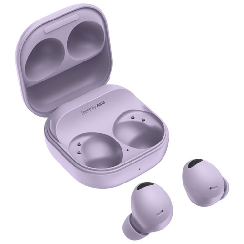 Samsung - Galaxy Buds2 Pro True Wireless Earbud Headphones - Bora Purple-Bora Purple