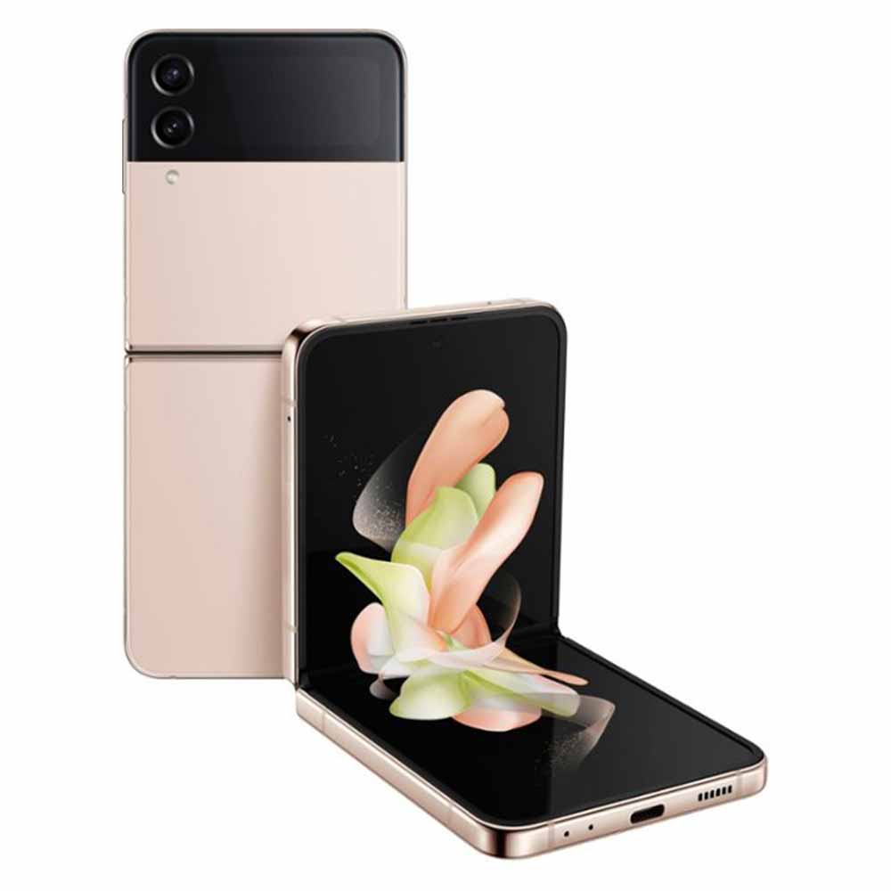 Samsung - Galaxy Z Flip4 128GB (Unlocked) - Pink Gold-8 GB Memory-128 GB-Pink Gold