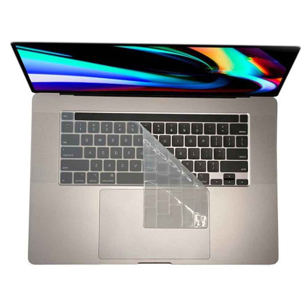 KB Covers - Keyboard Cover for Apple® MacBook® Pro - 13" (2020+) & 16" (2019+) - Clear-Clear