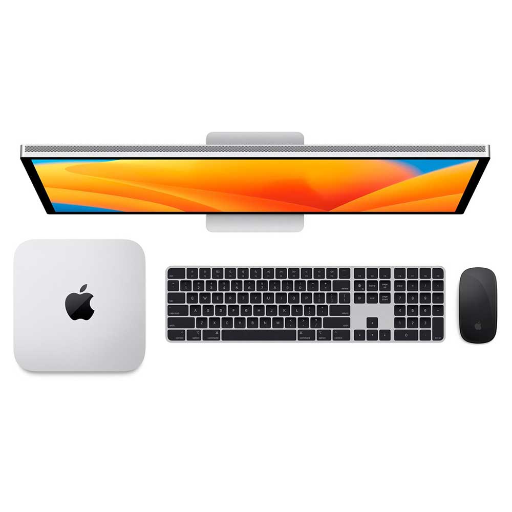 Apple - Mac mini Desktop - M2 Chip - 8GB Memory - 256GB SSD (Latest Model) - Silver-Apple M2-8 GB Memory-256 GB-Silver