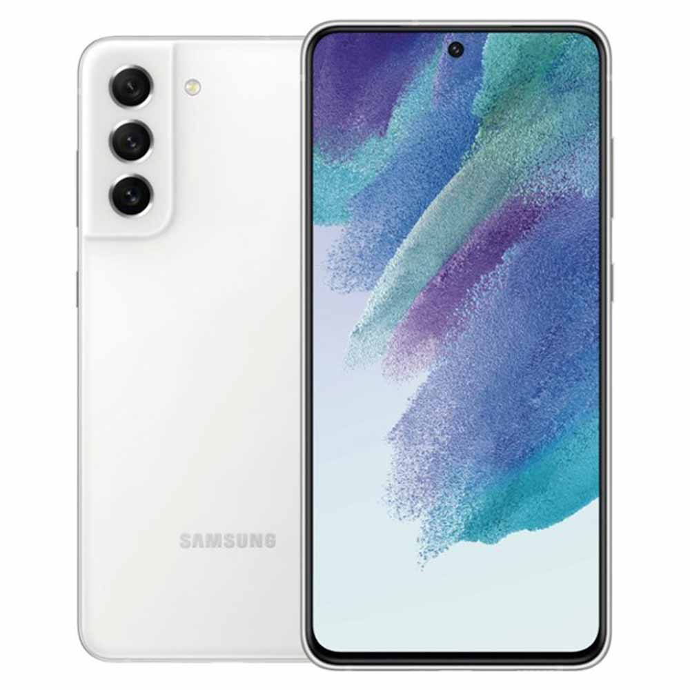 Samsung - Galaxy S21 FE 5G 128GB - White (Verizon)-6 GB Memory-128 GB-White (Verizon)