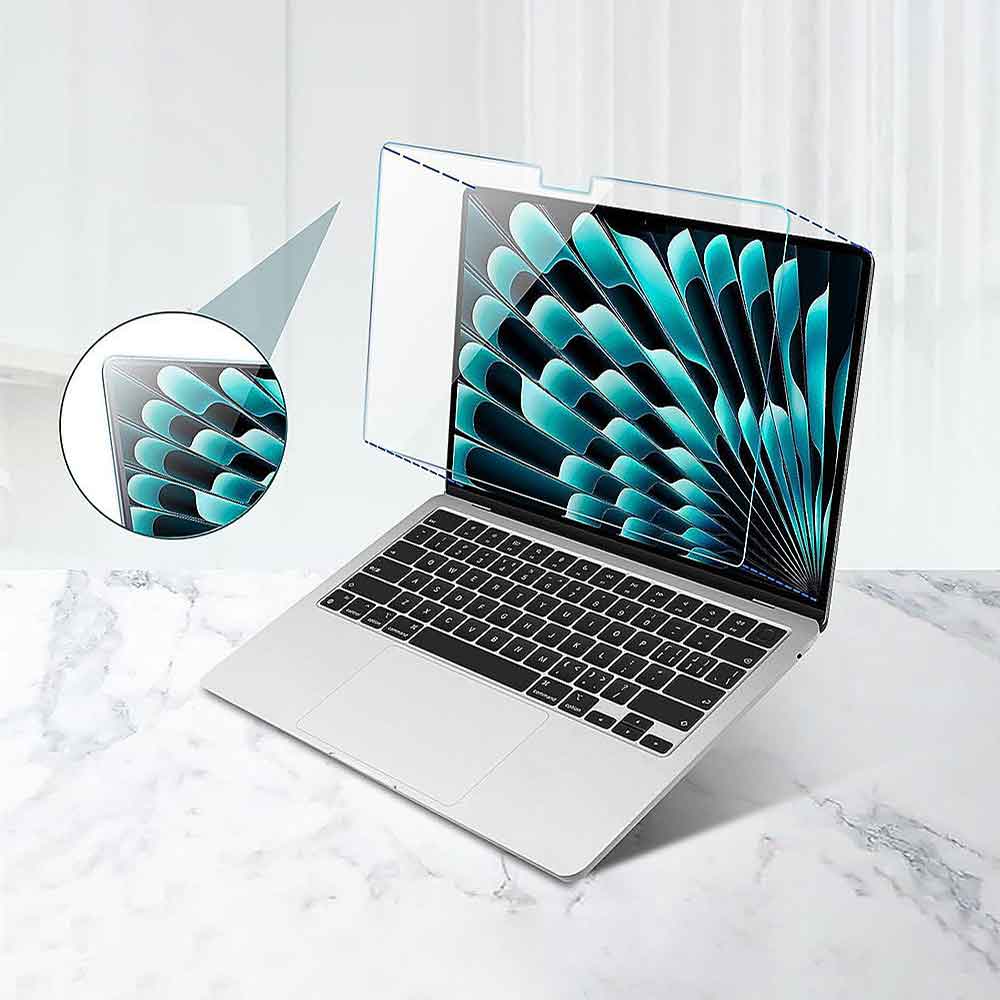 Techprotectus - Tempered Glass Screen Protector for 2023 Macbook Air 15" M2-Clear