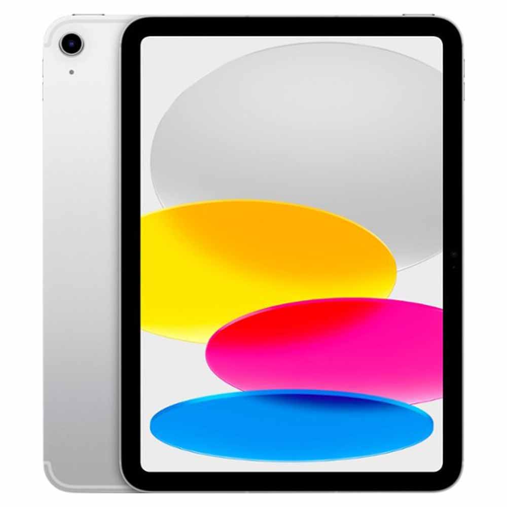 Apple - 10.9-Inch iPad (Latest Model) with Wi-Fi + Cellular - 256GB - Silver (Unlocked)-256 GB-Silver (Unlocked)