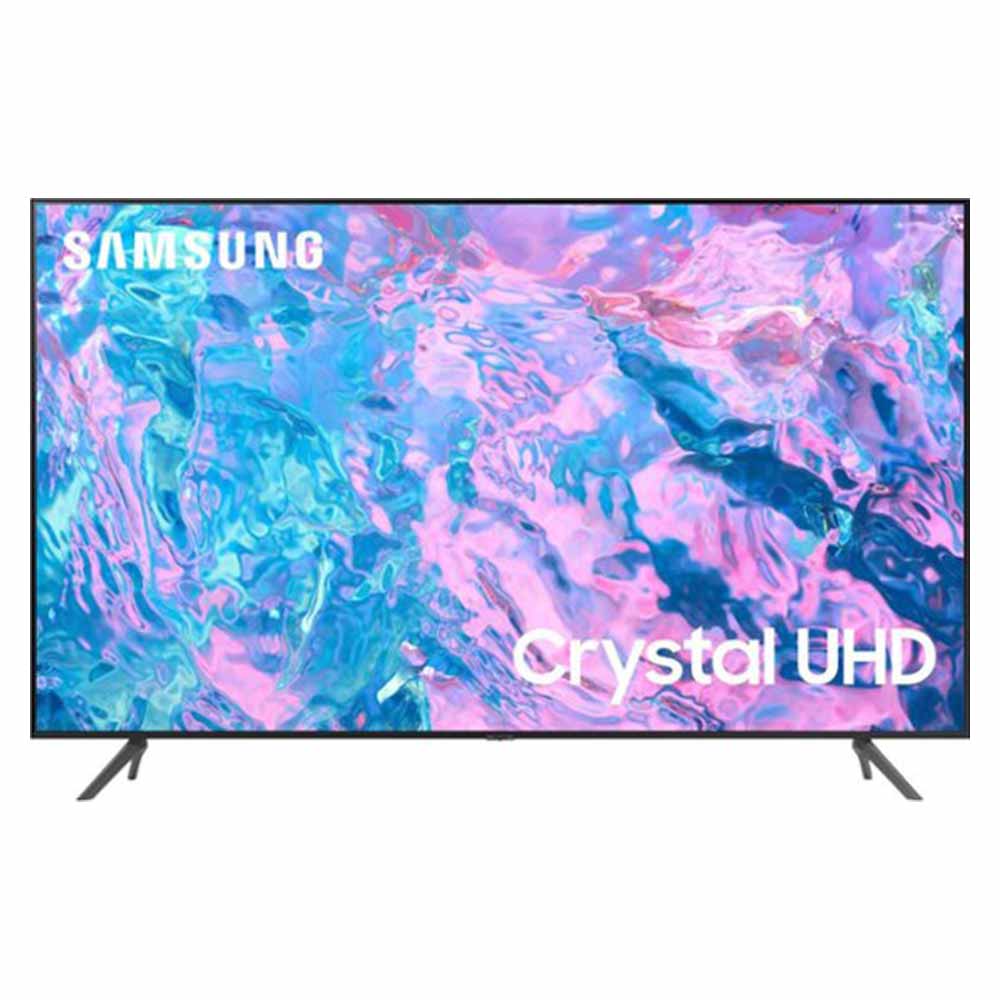 Samsung - 43” Class CU7000 Crystal UHD 4K UHD Smart Tizen TV-43-Titan Gray