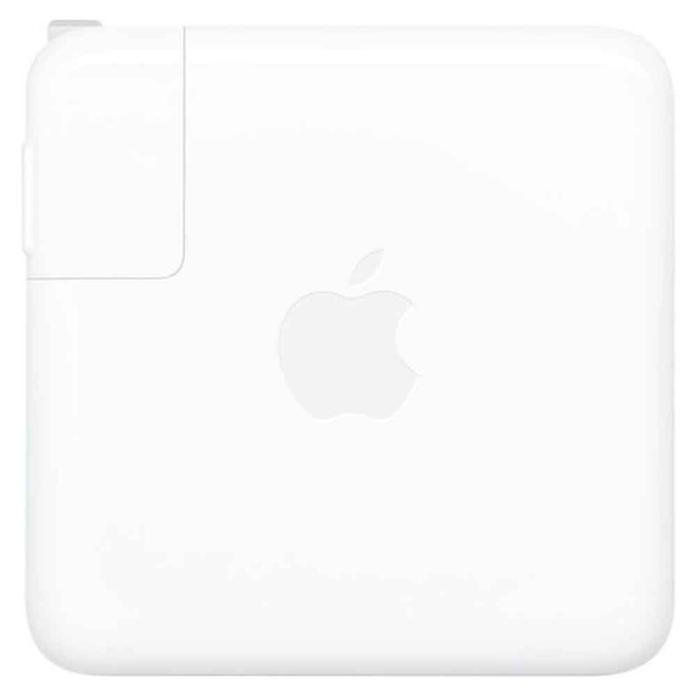 Apple - 85W MagSafe 2 Power Adapter with Magnetic DC Connector - White-White