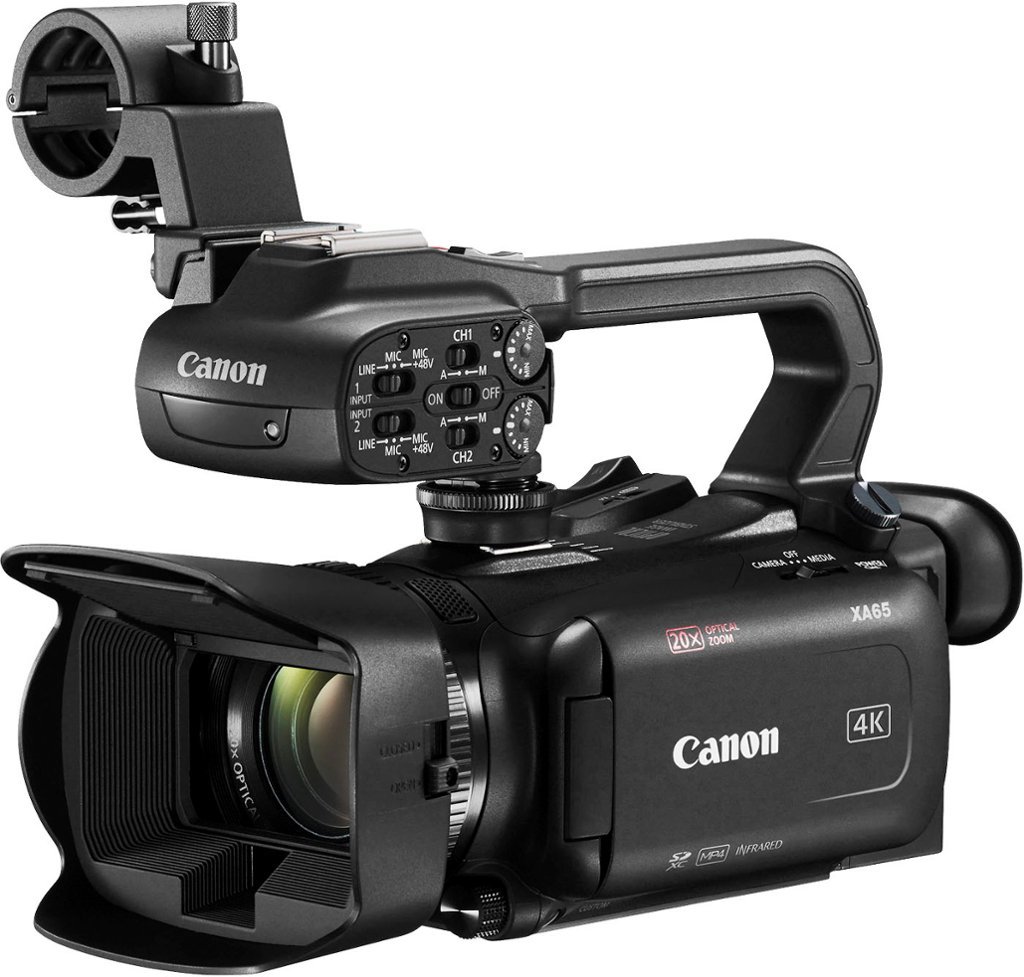 Canon - XA65 Professional Camcorder - Black-Black