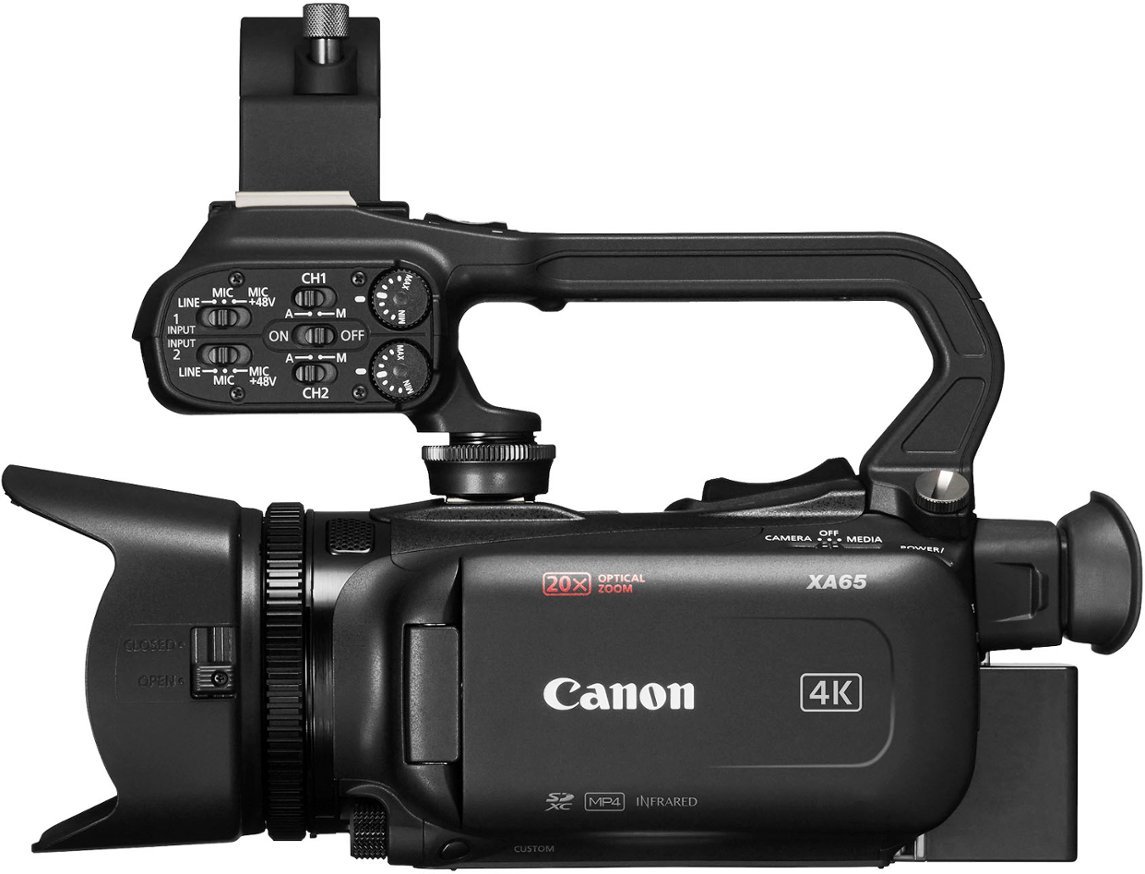 Canon - XA65 Professional Camcorder - Black-Black