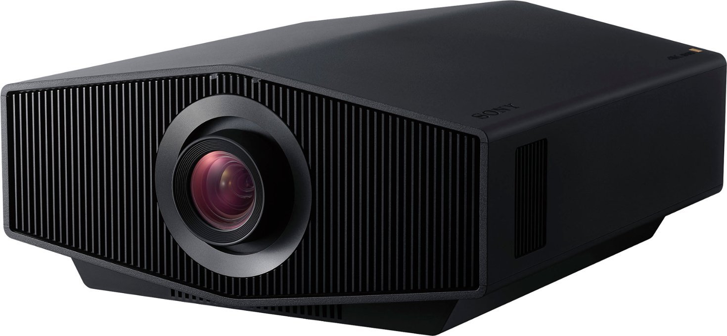 Sony - VPLXW6000ES 4K HDR Laser Home Theater Projector with Native 4K SXRD Panel - Black-Black