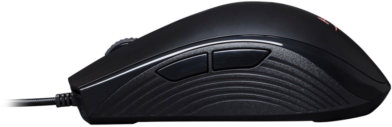 HyperX - Pulsefire Core Wired Optical Gaming Mouse with RGB Lighting - Black-Black