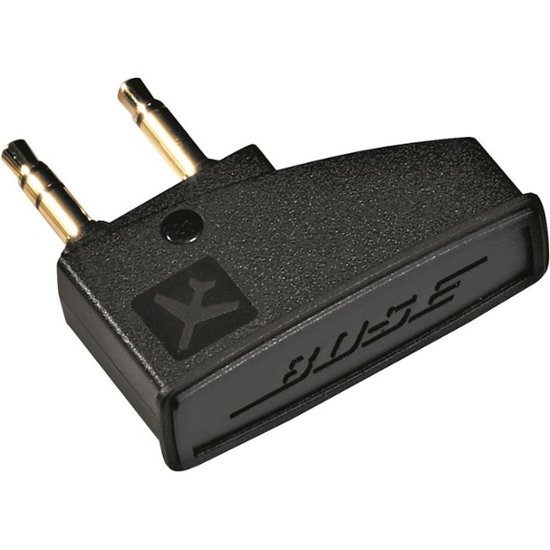 Bose - QuietComfort Headphones Airline Adapter - Black-Black