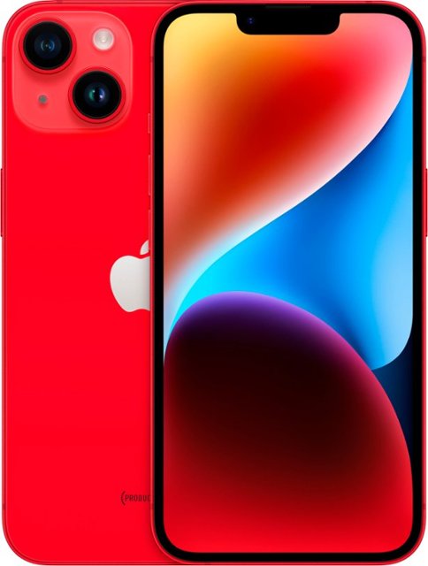 Apple - iPhone 14 Plus 128GB - (PRODUCT)RED (Verizon)-128 GB-RED