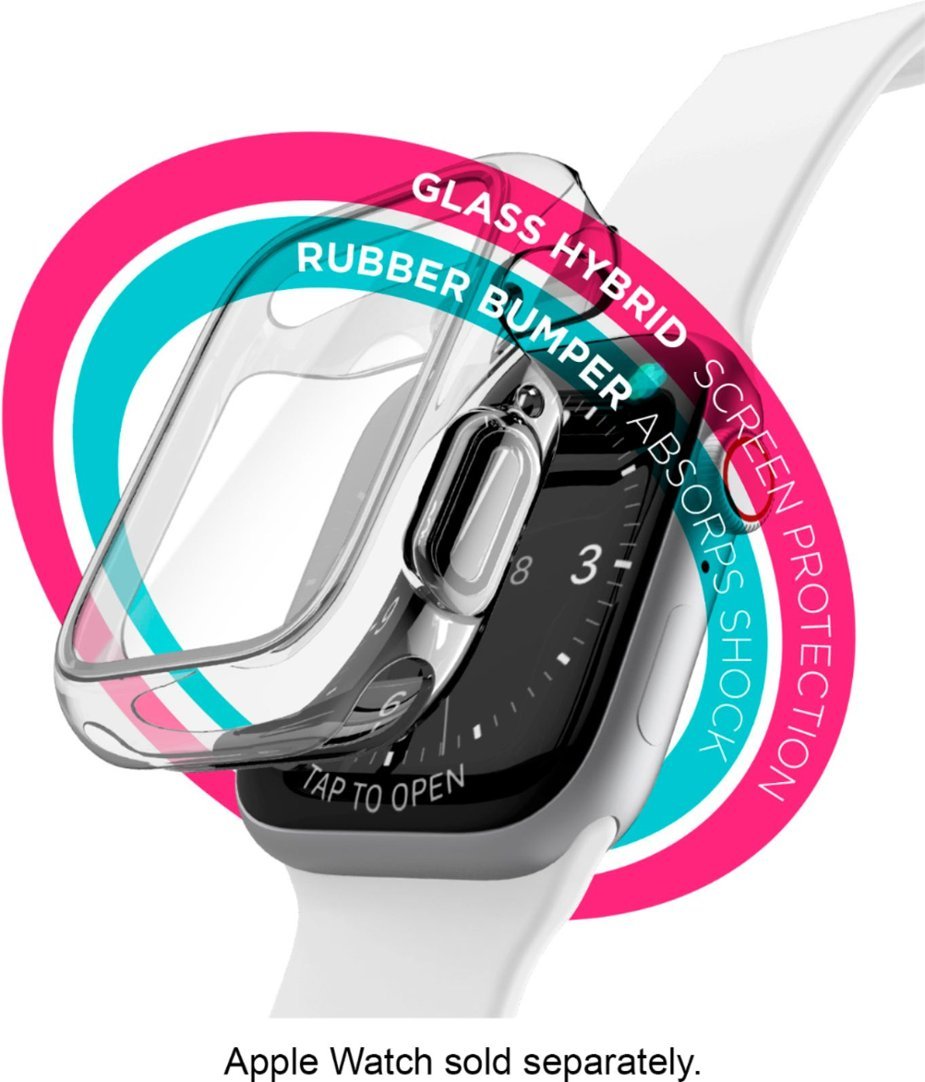 Raptic - Defense Bumper for Apple Watch 44mm - Clear