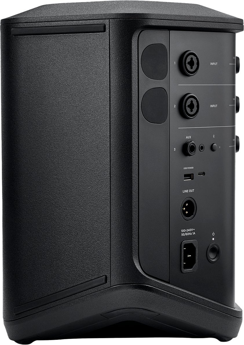 Bose - S1 Pro+ Portable Wireless PA System - Black-Black