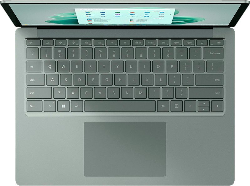Microsoft - Surface Laptop 5 – 13.5” Touch Screen – Intel Evo Platform Core i7 – 16GB Memory – 512GB SSD (Latest Model) - Sage-43-Intel 12th Generation Core i7 Evo Platform-16 GB Memory-512 GB-Sage