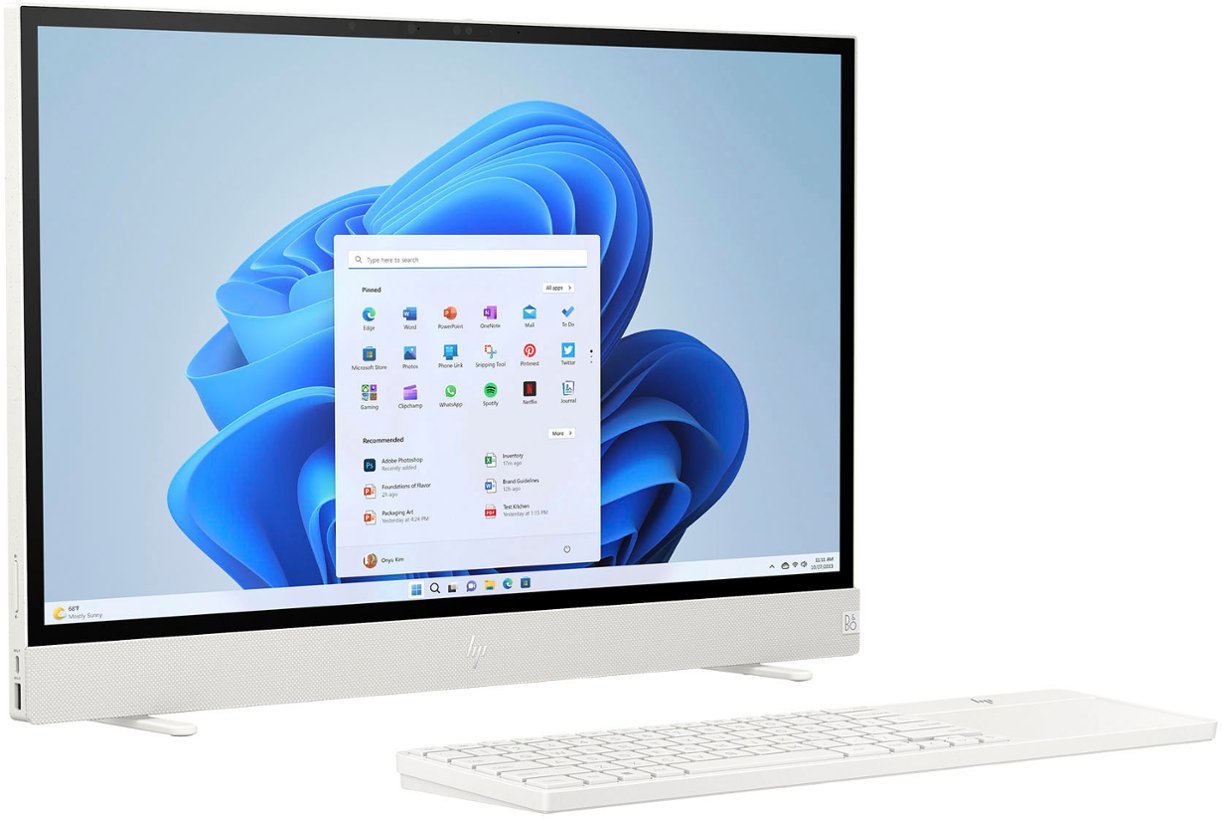 HP - Envy Move 23.8" QHD Touch-Screen Portable All-in-One - Intel Core i5 - 8GB Memory - 512GB SSD - Shell White-Intel 13th Generation Core i5-8 GB Memory-512 GB SSD-Shell White