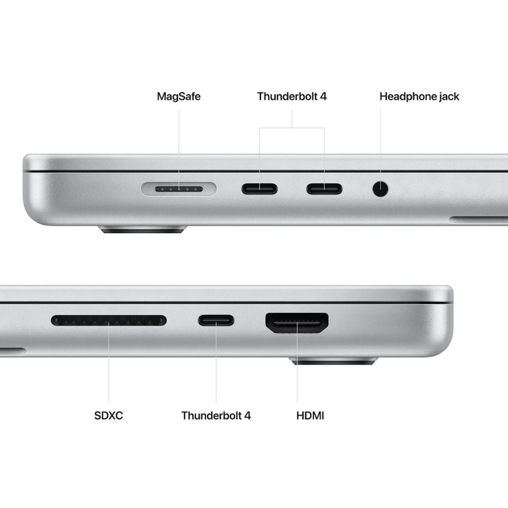 Apple Macbook Pro 16 Laptop M2 Max Chip 32Gb Memory 1Tb Ssd Latest Model Silver-Apple M2 Max-32 GB Memory-1TB SSD-Silver