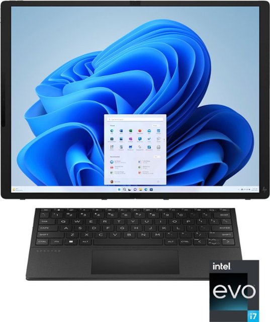 HP - Spectre 3-in-1 17" 2.5K OLED Touch-Screen Foldable Laptop - Intel Evo Platform - Core i7 - 16GB Memory - 1TB SSD - Slate Blue-Intel 12th Generation Core i7 Evo Platform-16 GB Memory-1 TB-Slate Blue