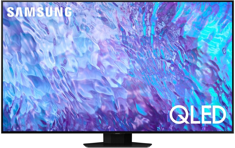 Samsung - 75” Class Q80C QLED 4K UHD Smart Tizen TV-Black