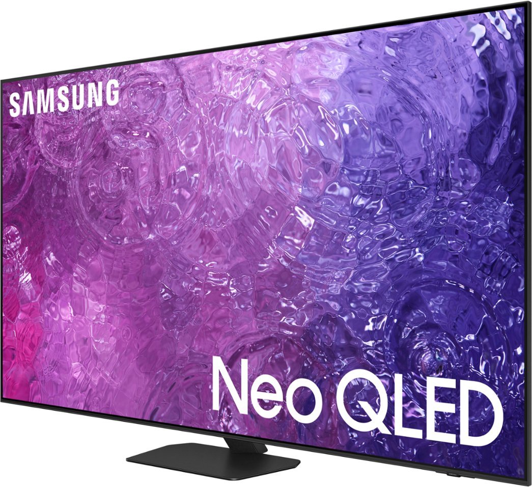 Samsung - 65" Class QN90C Neo QLED 4K UHD Smart Tizen TV-Titan Black