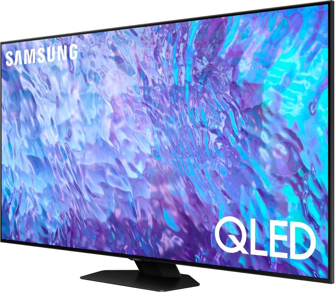 Samsung - 75” Class Q80C QLED 4K UHD Smart Tizen TV-Black