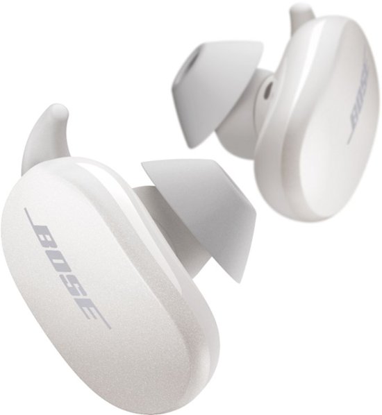 Bose - QuietComfort Earbuds True Wireless Noise Cancelling In-Ear Earbuds - Soapstone-Soapstone