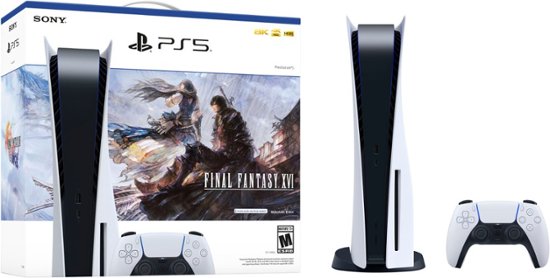 Sony - PlayStation 5 Console – FINAL FANTASY XVI Bundle - White-White