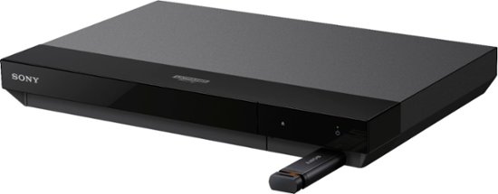 Sony - UBP-X700/M Streaming 4K Ultra HD Blu-ray player with HDMI cable - Black-Black