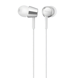 Sony - MDREX14AP Wired Earbud Headphones - White