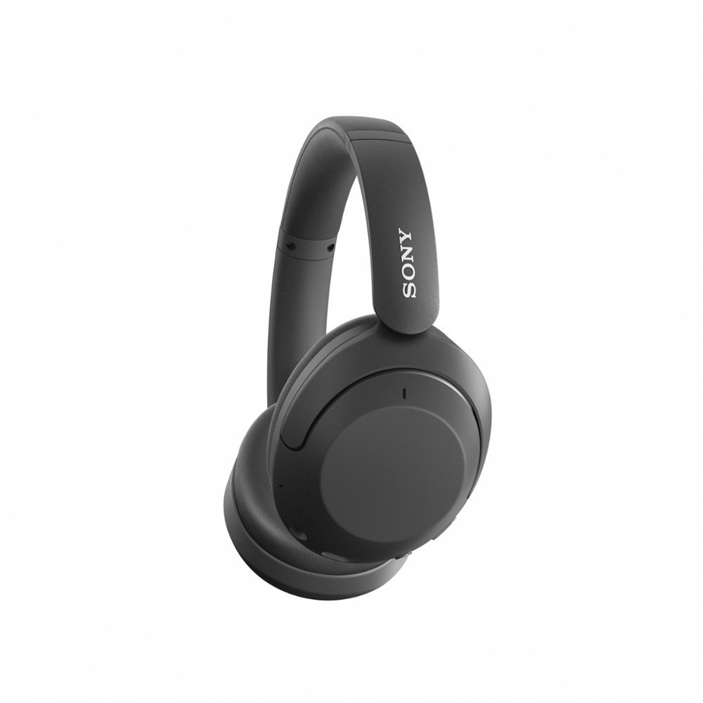 Sony - WHXB910N Wireless Noise Cancelling Over-The-Ear Headphones - Black-Black