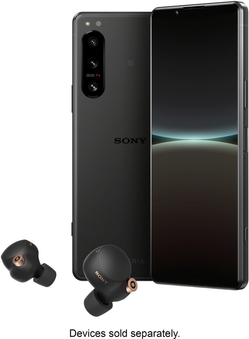 Sony - Xperia 5 IV 128GB (Unlocked) - Black-Black
