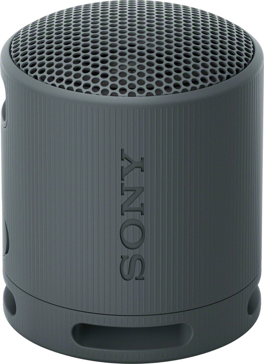 Sony - XB100 Compact Bluetooth Speaker - Black-Black