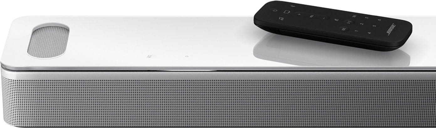 Bose - Smart Soundbar 900 With Dolby Atmos and Voice Assistant - White-White