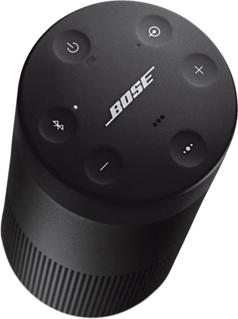 Bose - SoundLink Revolve II Portable Bluetooth Speaker - Triple Black-Triple Black