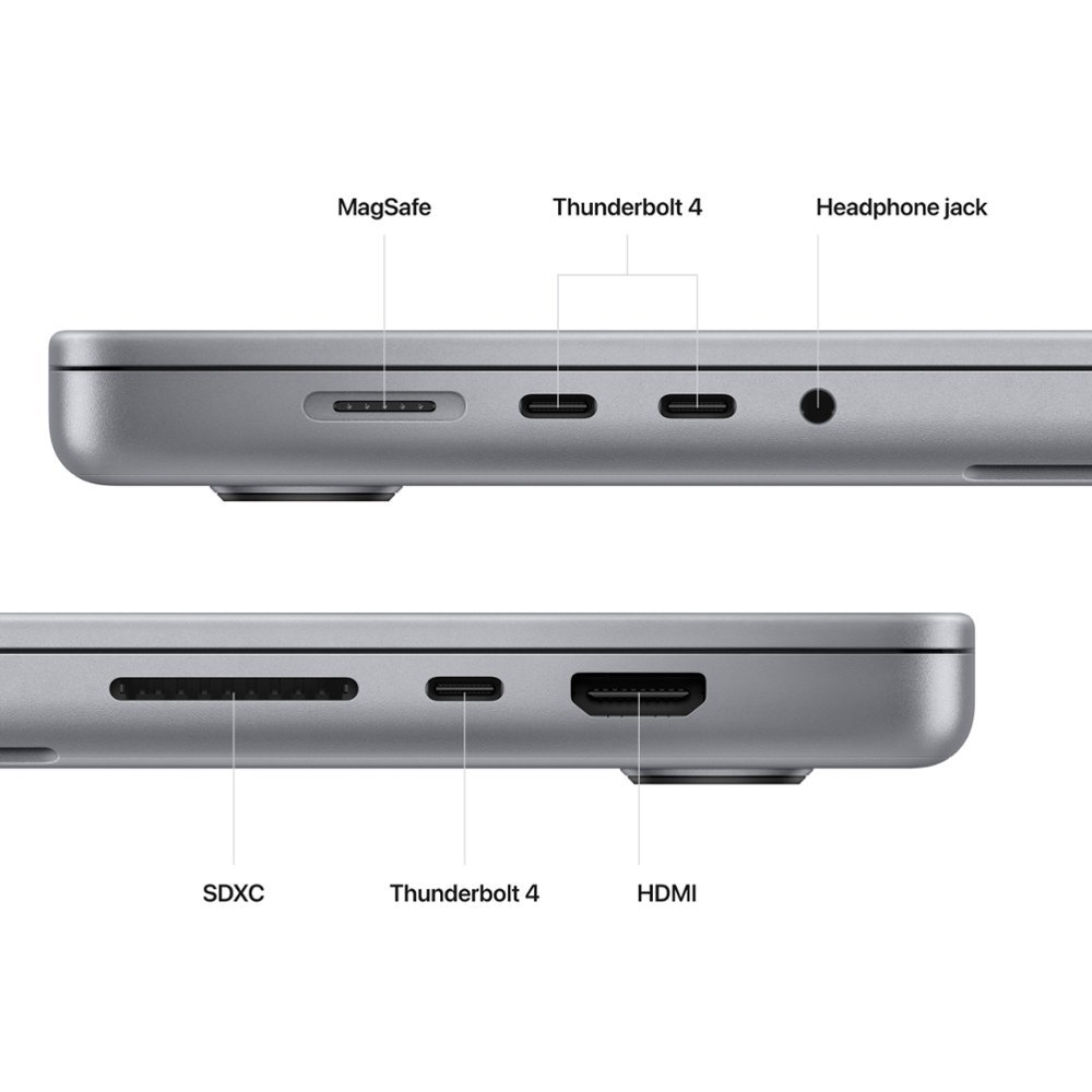 Apple - MacBook Pro 16" Laptop - M2 Pro chip - 16GB Memory - 1TB SSD (Latest Model) - Space Gray-Apple M2 Pro-16 GB Memory-1TB SSD-Space Gray