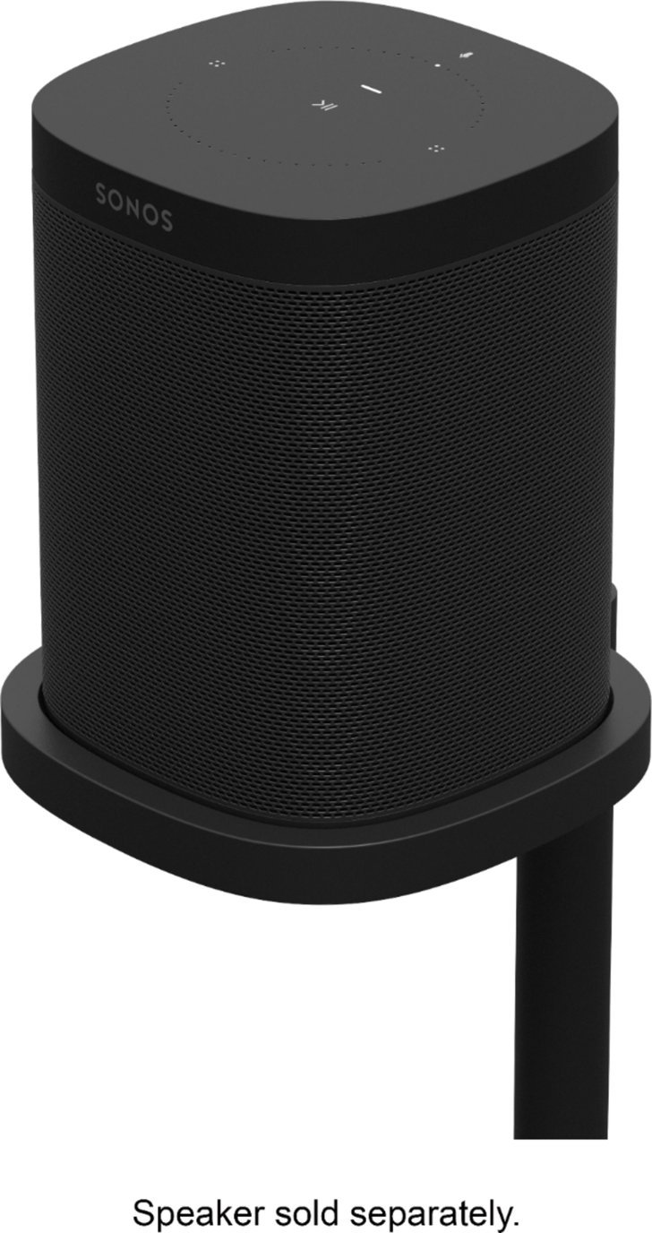 Sonos - Speaker Stands (2-Pack) - Black-Black